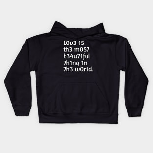 Valentine's day gift Kids Hoodie